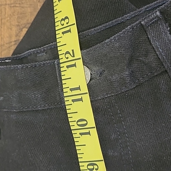 EUC Vintage Rockies Jean Women's sz 30L Slim Black High Rise Boot Cut Denim Jean - Picture 9 of 10